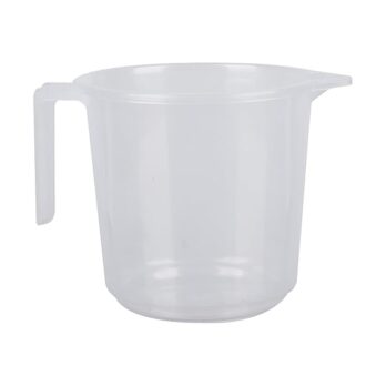 PLASTIC TRANSPARENT BATHROOM MUGS