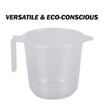 PLASTIC TRANSPARENT BATHROOM MUGS