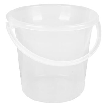 PLASTIC TRANSPARENT BUCKETS