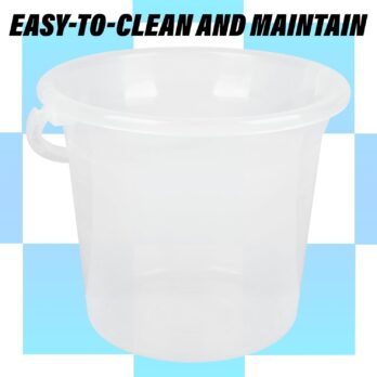 PLASTIC TRANSPARENT BUCKETS