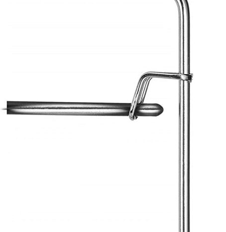 Steel Multi Tier Cloth & Bangle Hanger with Holding Capacity, Unique Design (Pack Of 1Pcs) - Image 3