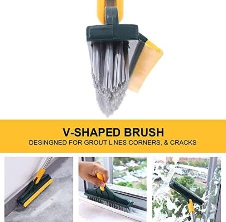 2in1 Toilet Cleaning Brush with Wiper - Image 3