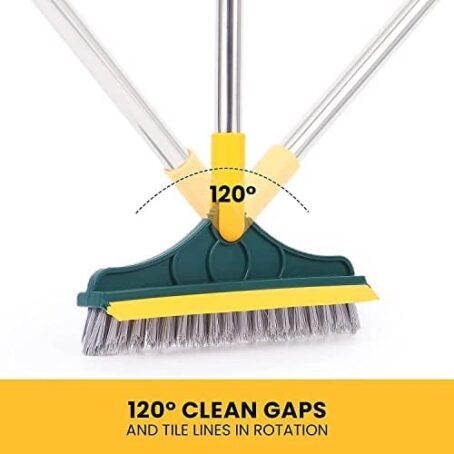 2in1 Toilet Cleaning Brush with Wiper - Image 2