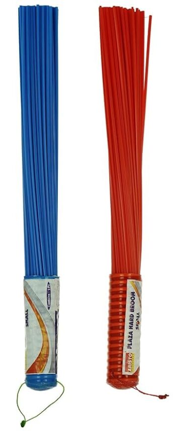Aristo Plastic Plaza Brooms Multicolor (Pack of 1Pcs)