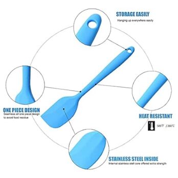 Multi-Purpose Premium Silicone Spatula (Small 8inch)