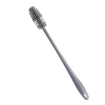 Silicone Cleaning Brush Long Handle, Water Bottle, Containers, Vase and Glass, Bottle Cleaner for Kitchen Accessories