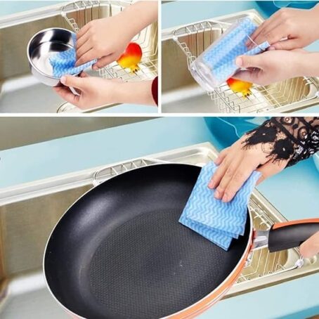 Kitchen Tissue Roll With 80 Sheets & Reusable - Image 4