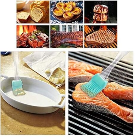 Multi-Purpose Silicone Oil Brush With Acrylic Handle (Small 8inch) - Image 5