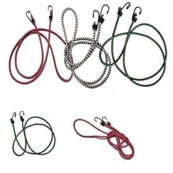 High Strength Elastic Rope with Hooks