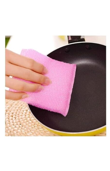 Heavy Quality Scrubber Pad Multicolor (Pack Of 4Ps) - Image 4