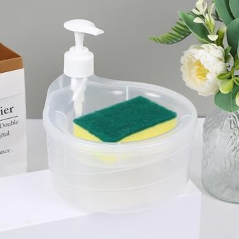 Liquid Dispenser Pump with Sponge Holder