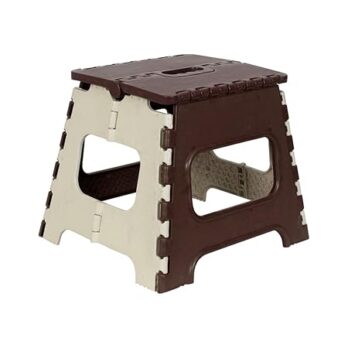 Plastic 12 Inch Super Strong Folding Stool