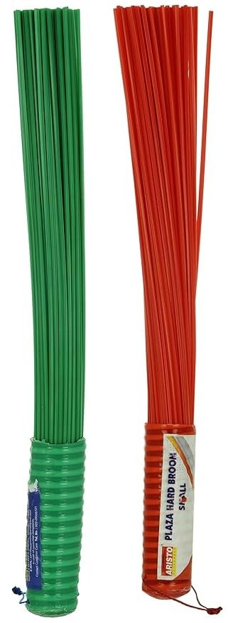 Aristo Plastic Plaza Brooms Multicolor (Pack of 1Pcs)