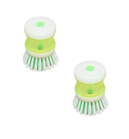 Kitchen Creative Cleaning Brush with Soap Dispenser for Kitchen, Sink, Dish Washer and Other Household Cleaner - Image 3