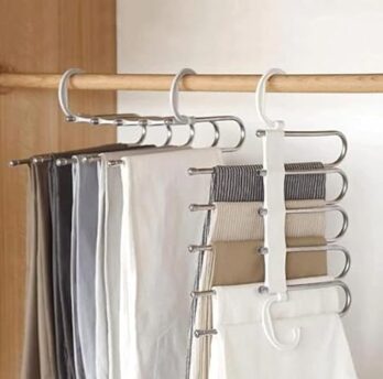 5 in 1 Stainless Steel Foldable Hangers