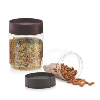 SKI Modular Stackable Plastic Containers (Pack Of 3Ps)