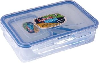 Ski Lock & Seal 550Ml + 100Ml Plastic Lunch Tiffin Box