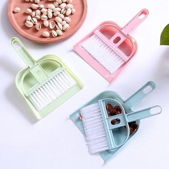 Dustpan With Mini Broom