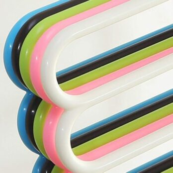 Plastic 5 Layer Pants Clothes Hanger (Pack of 6ps)