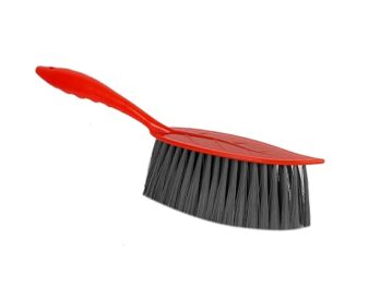 Plastic Soft Bristle Leaf Design Cleaning Brush for Home Carpet (Pack Of 1Pcs ) Multicolor