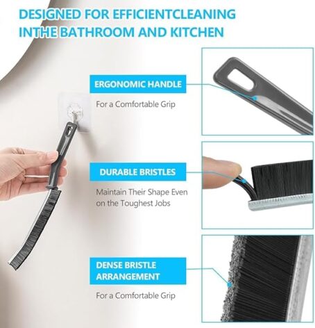 Plastic Gap Cleaning Brush (Pack of 2ps) - Image 4