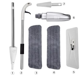 Spray Mop Set with Microfiber Washable Pad