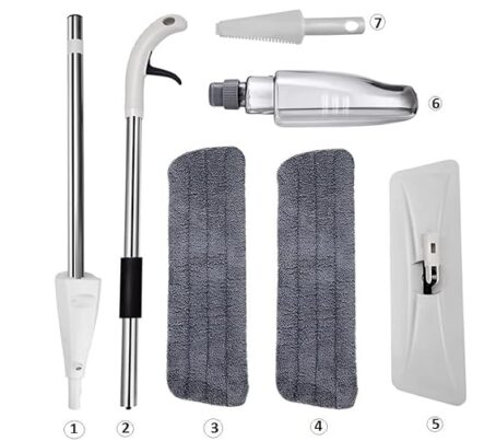 Spray Mop Set with Microfiber Washable Pad - Image 2