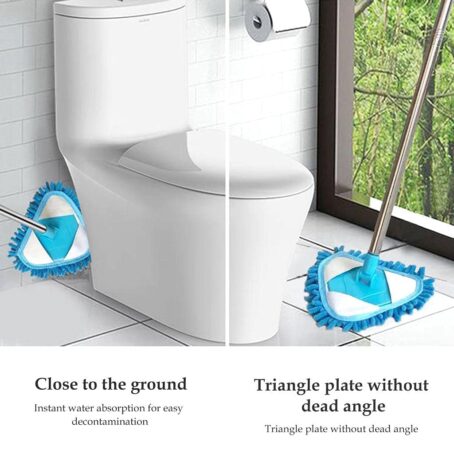 Triangle Dust Mop 180 Rotatable - Image 5