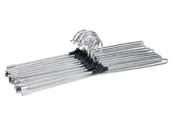 Omax Crease Lock (safety pin) Hanger (Pack of 12ps)