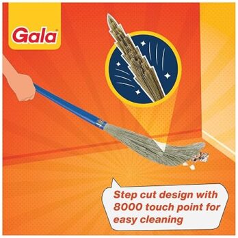 Gala No Dust Broom Extra Long
