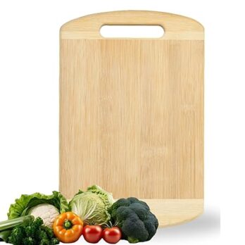 Wooden Bamboo Cutting Board for Kitchen Use, Vegetable Cutting Board