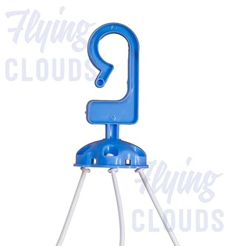 River Plast Round Cloth Drying Hanger with 24 Plastic Clips - Image 4