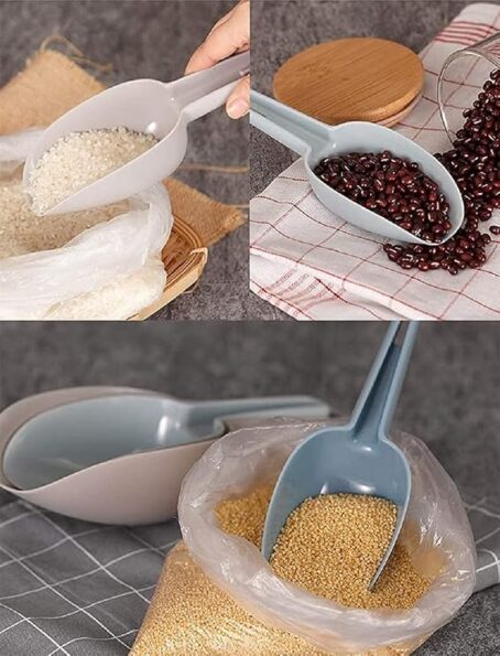 ALL TIME Plastic Food Scoop (Set Of 2Pcs) - Image 3