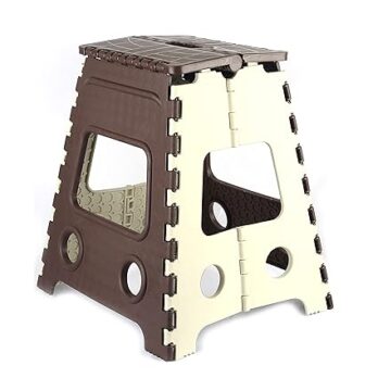 Plastic 18 Inch Super Strong Folding Stool