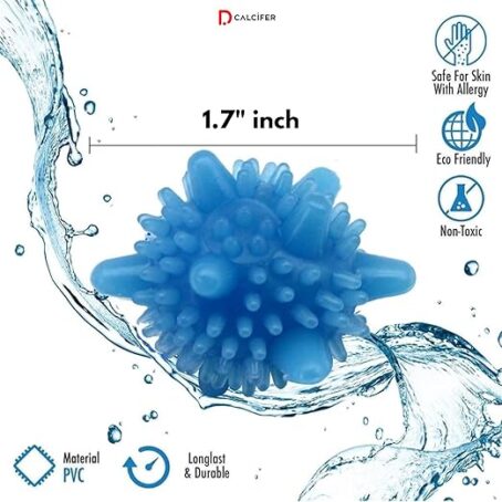 Silicon Washing Machine Cloth Wash Ball (Tangle) Multicolor (Pkt Of 4Pcs) - Image 5