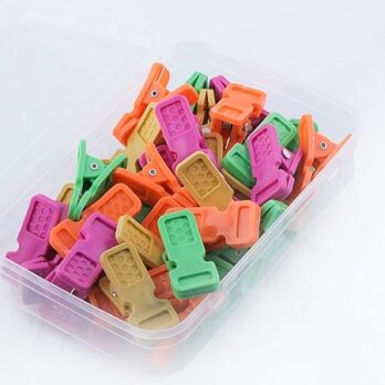 SHAYOG Premium Indian Cloth Clips for Drying Clothes (Pkt of 12ps)