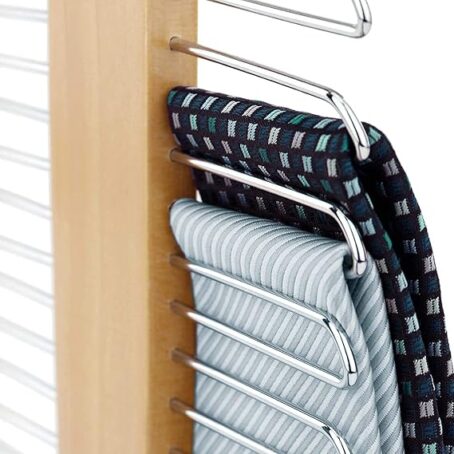 Wooden 20 Bar Tie Rack hanger - Image 3