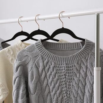 Velvet Cloth Hanger Premium Quality (Pack of 10ps)