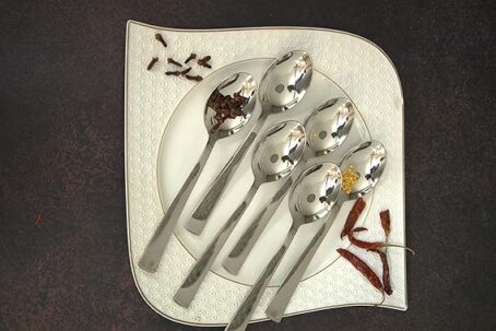 Stainless Steel Spoons (Set Of 6Pcs) - Image 4