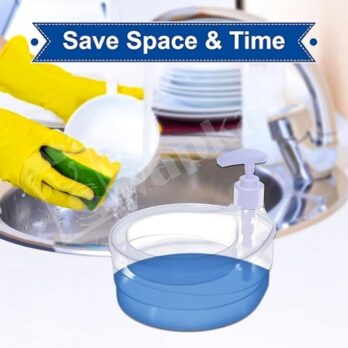 Liquid Dispenser Pump with Sponge Holder