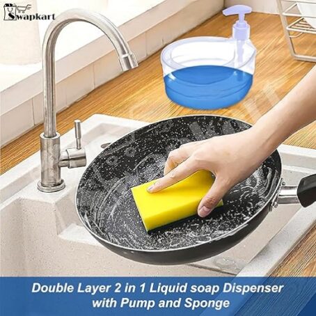 Liquid Dispenser Pump with Sponge Holder - Image 5