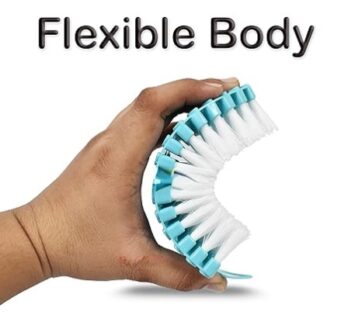 Flexible Brush Soft bristles for Cloth Washing, Tiles, Floor, Sink Cleaning