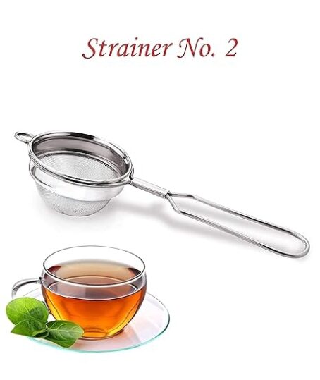 YASH Stainless Steel Tea Coffee Strainer (304 Steel Food Grade) Pack Of 1Pcs - Image 6