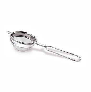 YASH Stainless Steel Tea Coffee Strainer (304 Steel Food Grade) Pack Of 1Pcs