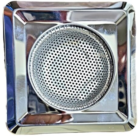 Square Stainless Steel Strainer For Kitchen Sink & Batroom Sink ( Pack Of 1Pcs) - Image 6