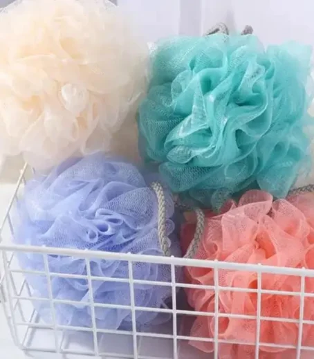 Extra Soft Body loofah for bathing Women,Men & Kids Multicolor (Pack Of 1Pcs) - Image 6
