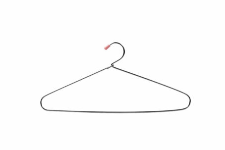 PREMIUM PINK CAP STEEL HANGER BABY SIZE (Pack of 12ps) - Image 2