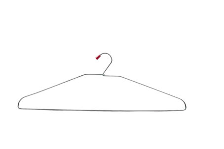 PREMIUM RED CAP STEEL HANGER (Pack of 12ps) - Image 4