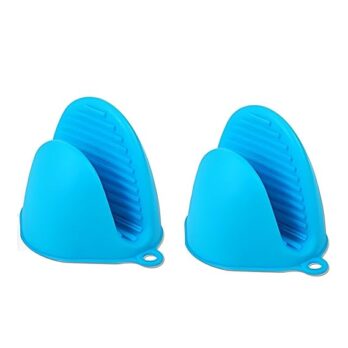 Silicone Pinch Grip Mitten Oven Mitt Gripper Grip Kitchen Potholder Utensil Tool –  Set Of2 Pcs