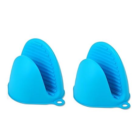 Silicone Pinch Grip Mitten Oven Mitt Gripper Grip Kitchen Potholder Utensil Tool -  Set Of2 Pcs